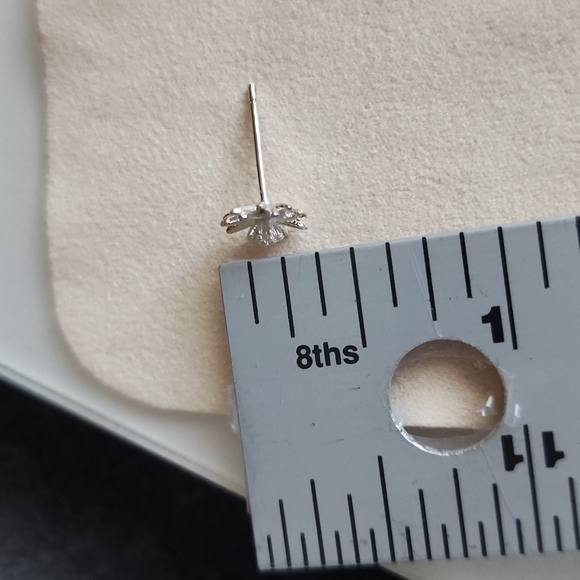 💚💎925 Sterling  Sterling 925 Silver Cute  Daisy Stud earring set - Picture 4 of 8